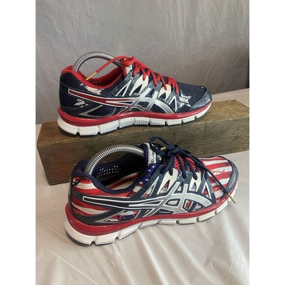 Men's Asics Gel Blur‎ 33 Olympic Edition 2- Tennis Shoes Authentic-Size 9 Rare